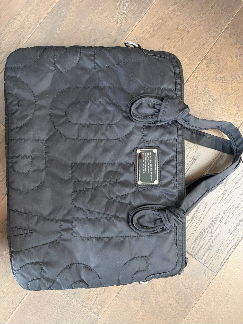 Marc by Marc Jacobs Quilted laptop sleeve